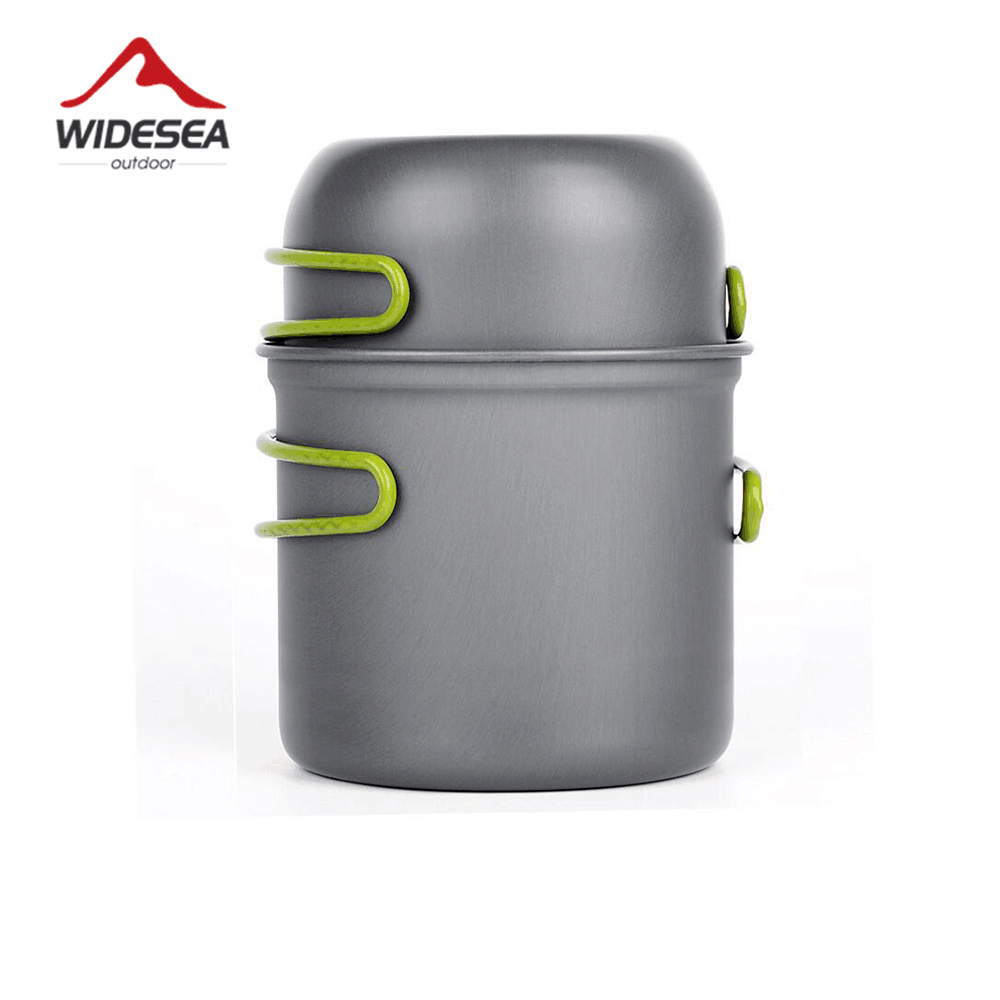 Outdoor Camping Dining Set - Widesea Peralatan Masak Ultralight untuk Berkemah,