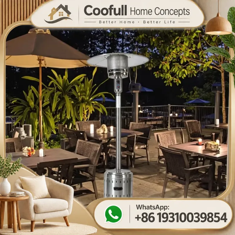 Pemanas Jamur Stainless Steel  - Outdoor Camping Usa ulasan dan harga