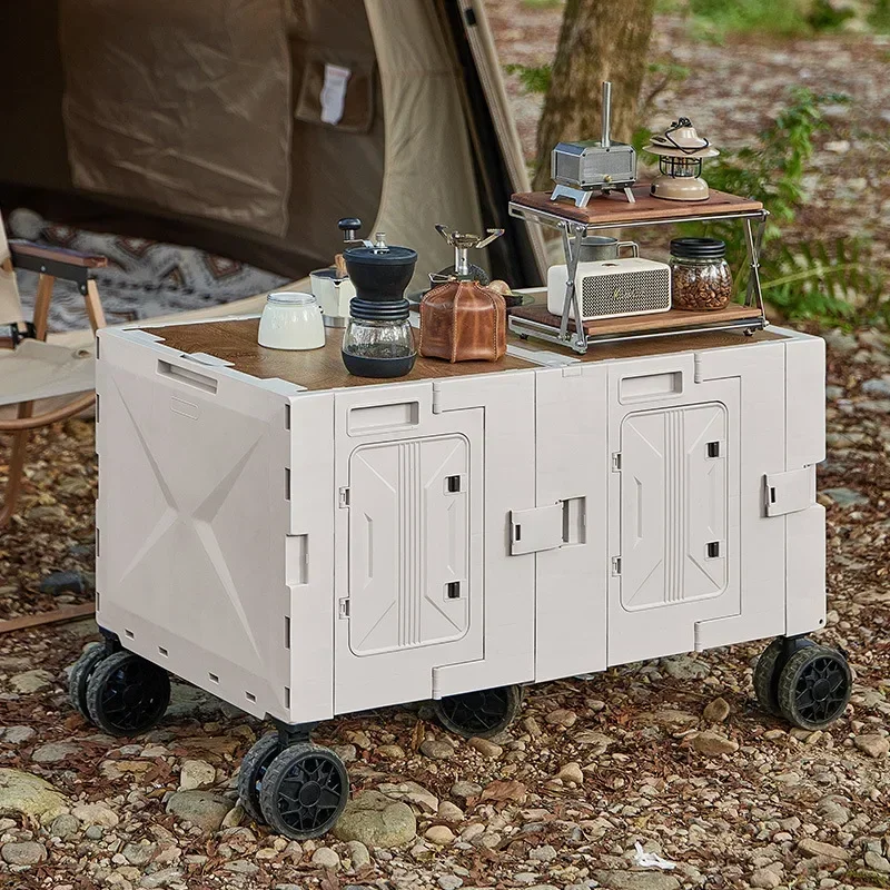 Kereta dorong serbaguna untuk  - Outdoor Camping Trolley ulasan dan harga