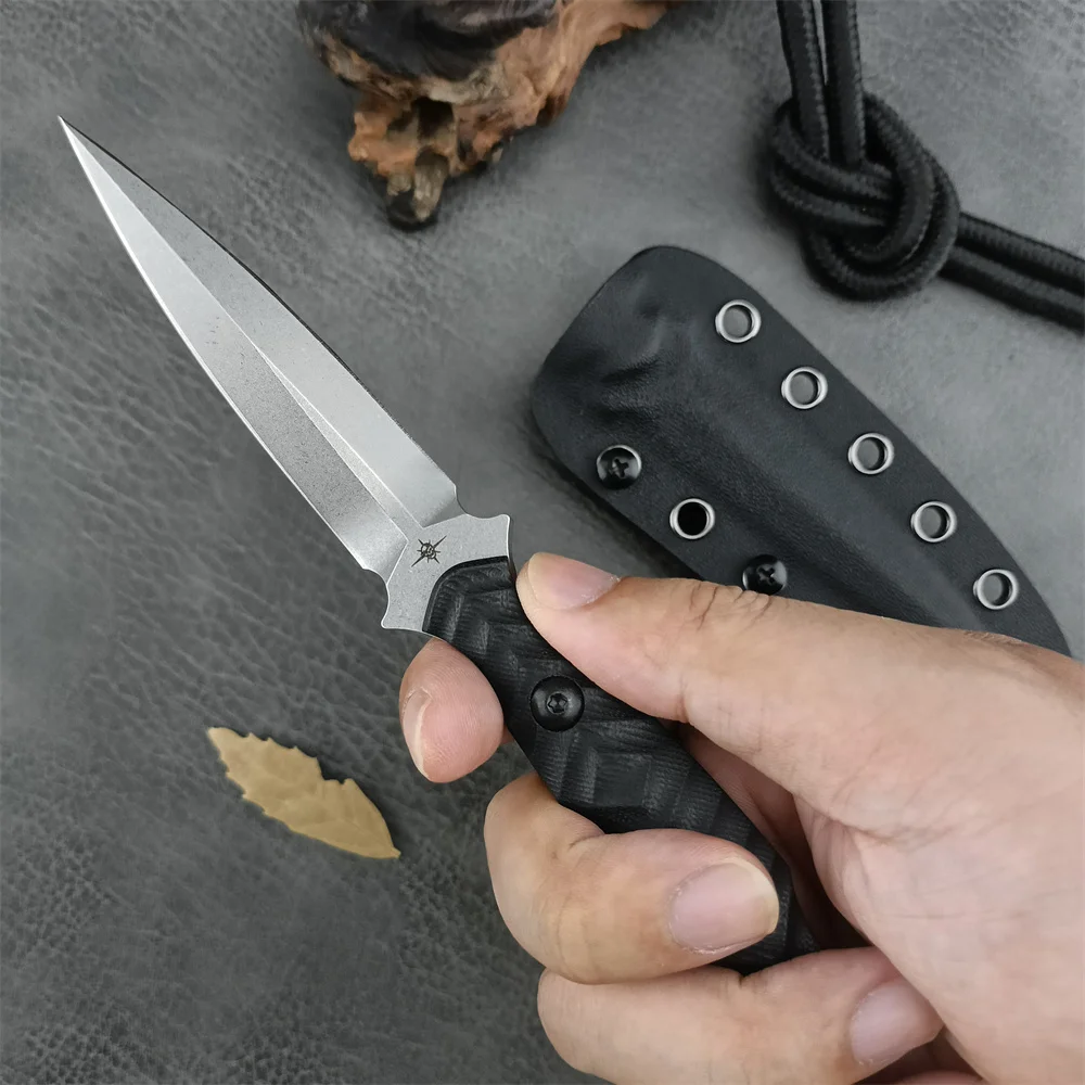 USA TOOR pisau tetap D2 pisau  - Outdoor Camping Usa ulasan dan harga