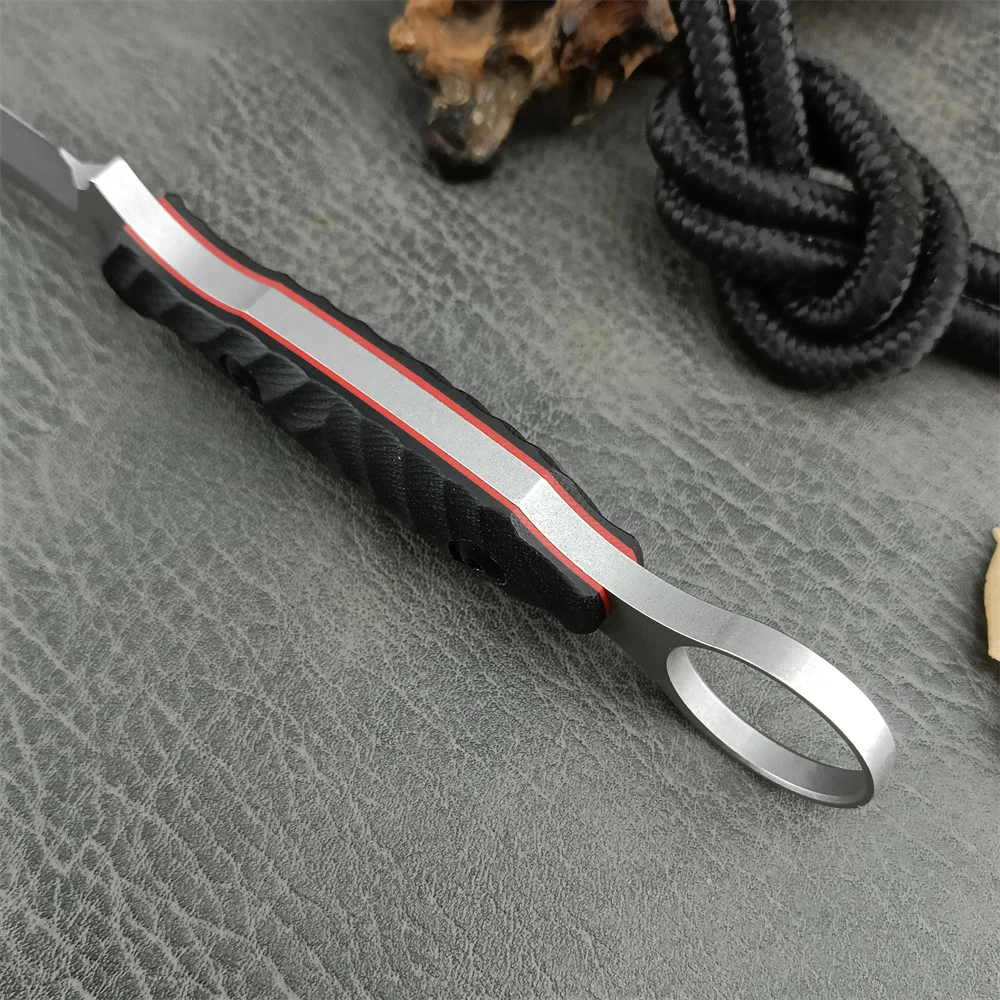 USA TOOR pisau tetap D2 pisau  - Outdoor Camping Usa ulasan dan harga