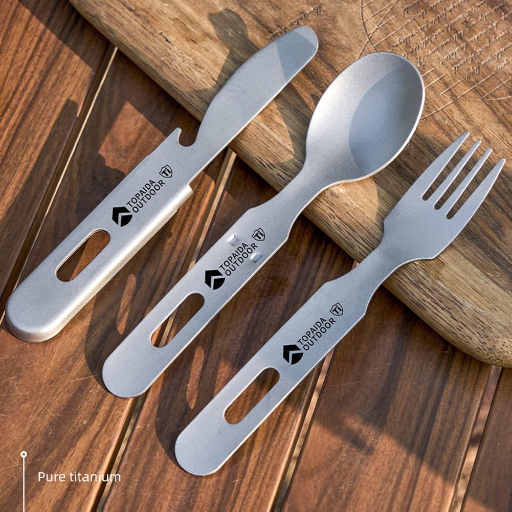 Set Peralatan Makan Portabel 3 - Outdoor Camping Dining Set ulasan dan harga