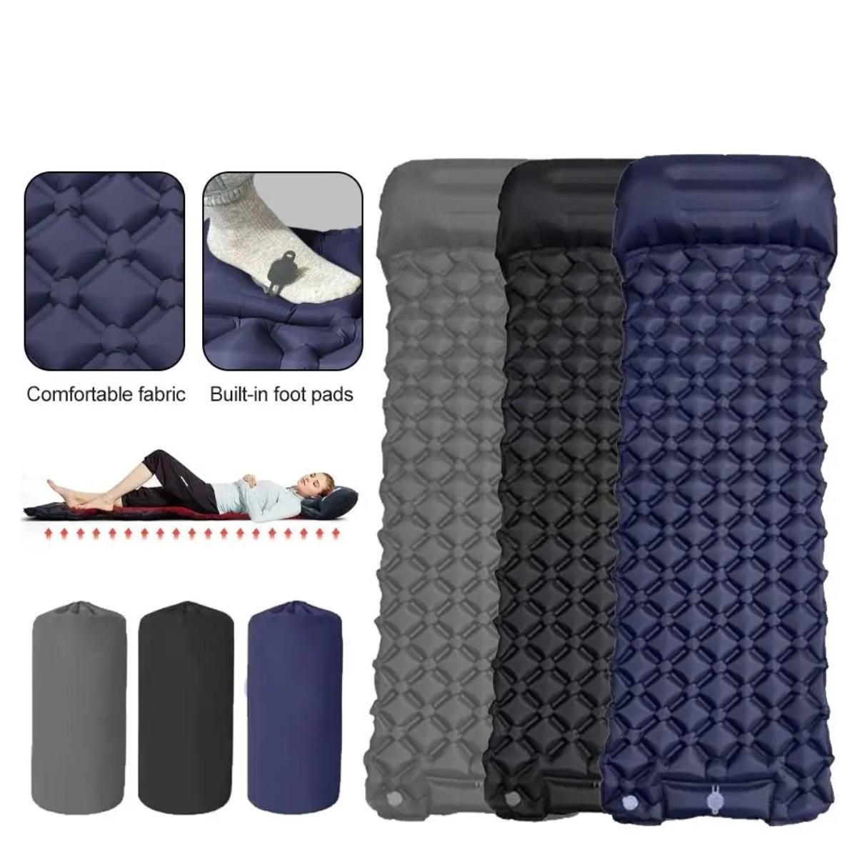 Kasur Udara Tiup Tunggal & Gan - Outdoor Camping Rugs ulasan dan harga