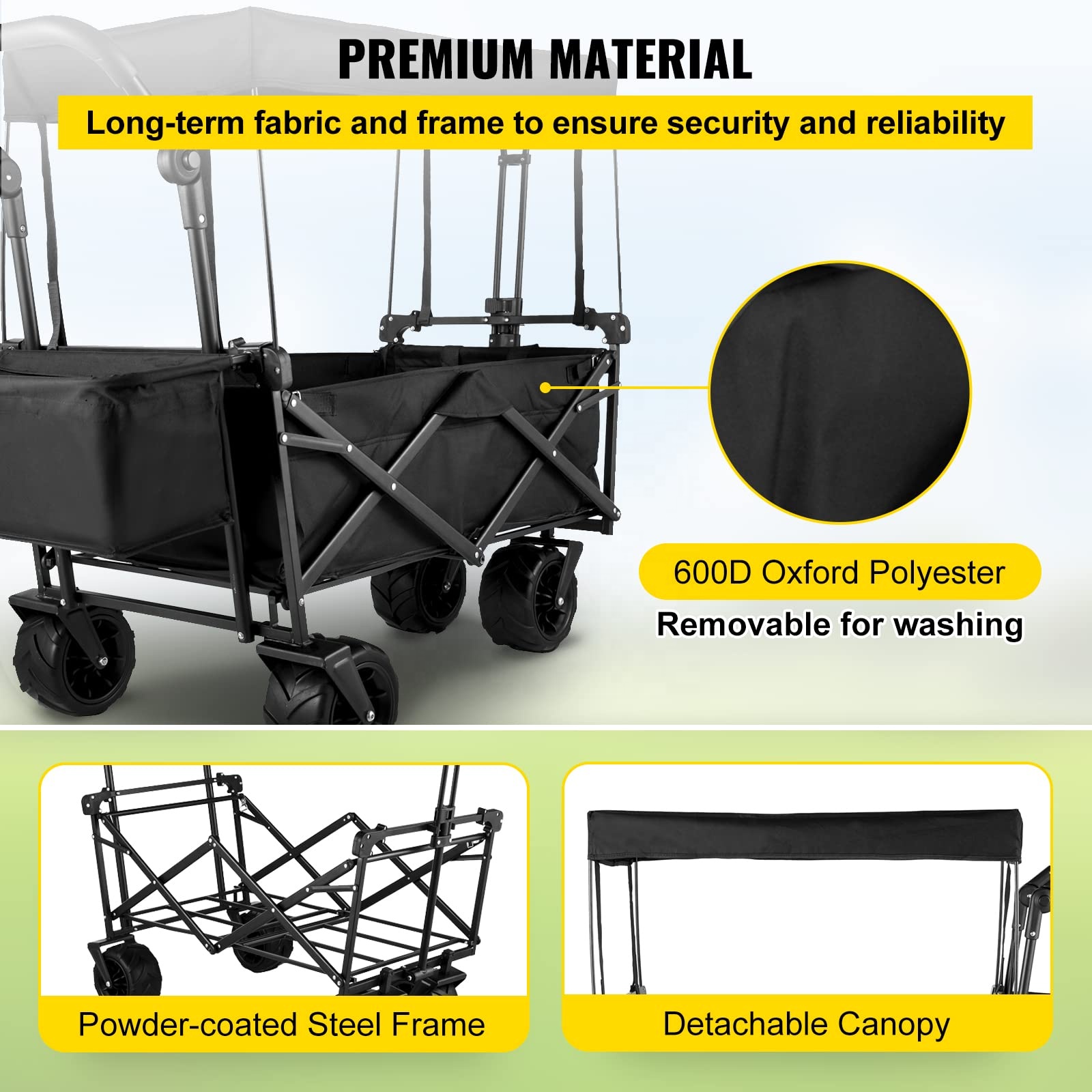Gerobak Lipat Serbaguna untuk  - Outdoor Camping Trolley ulasan dan harga