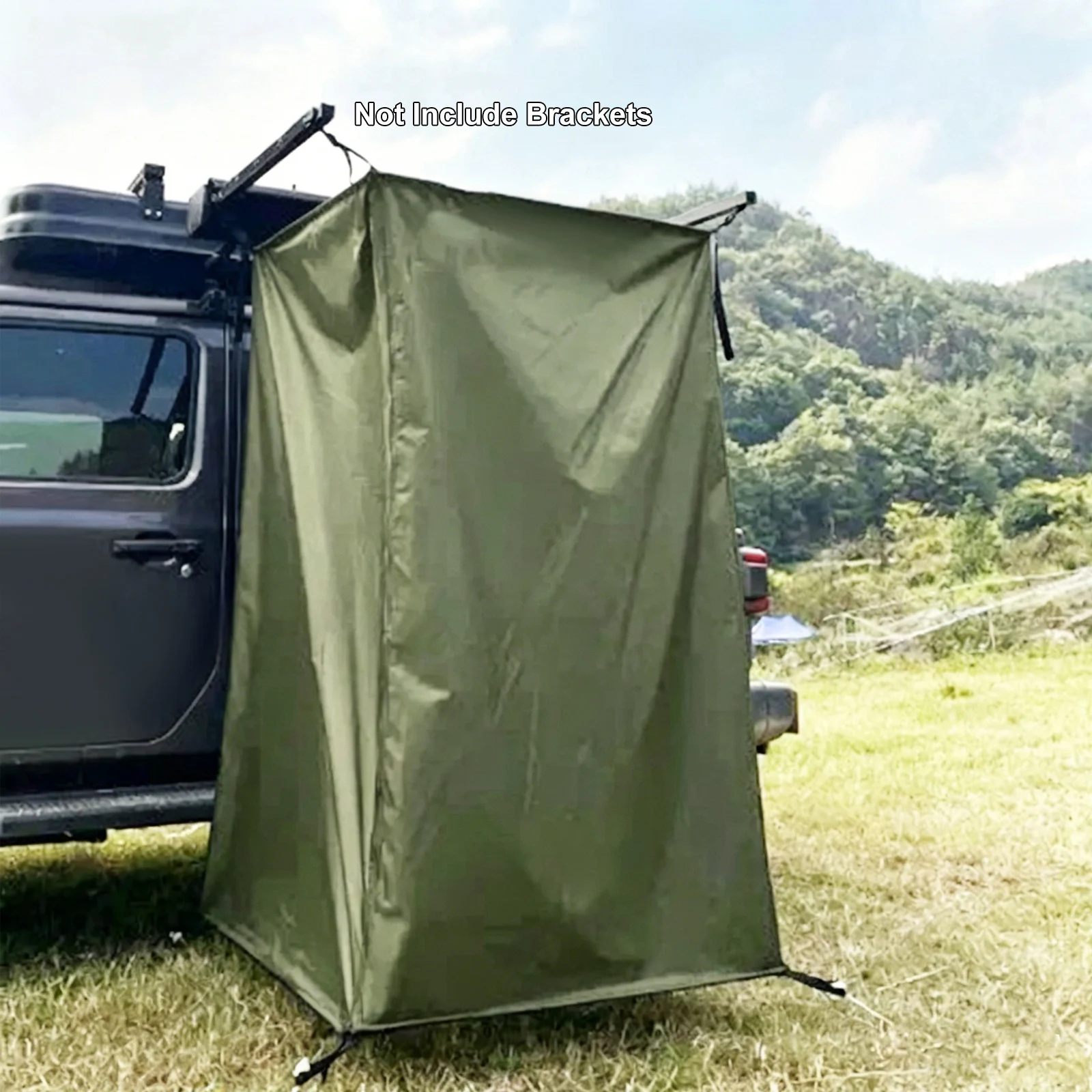 Tenda Mandi Samping Mobil 100c - Outdoor Camping Van Tent ulasan dan harga