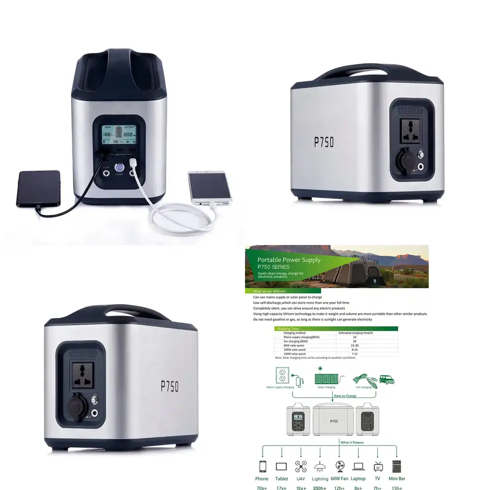 Stasiun Power Bank Portabel un - Outdoor Camping Usa ulasan dan harga